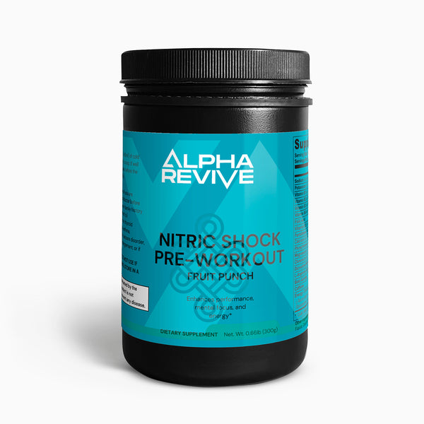 Nitric Shock Pre-Workout Powder (Fruit Punch)