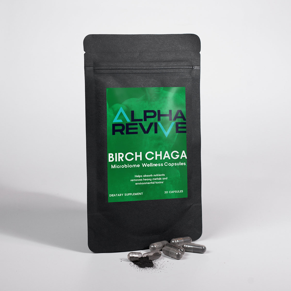Birch Chaga Microbiome Wellness Capsules