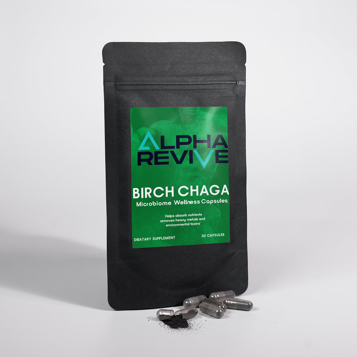 Birch Chaga Microbiome Wellness Capsules
