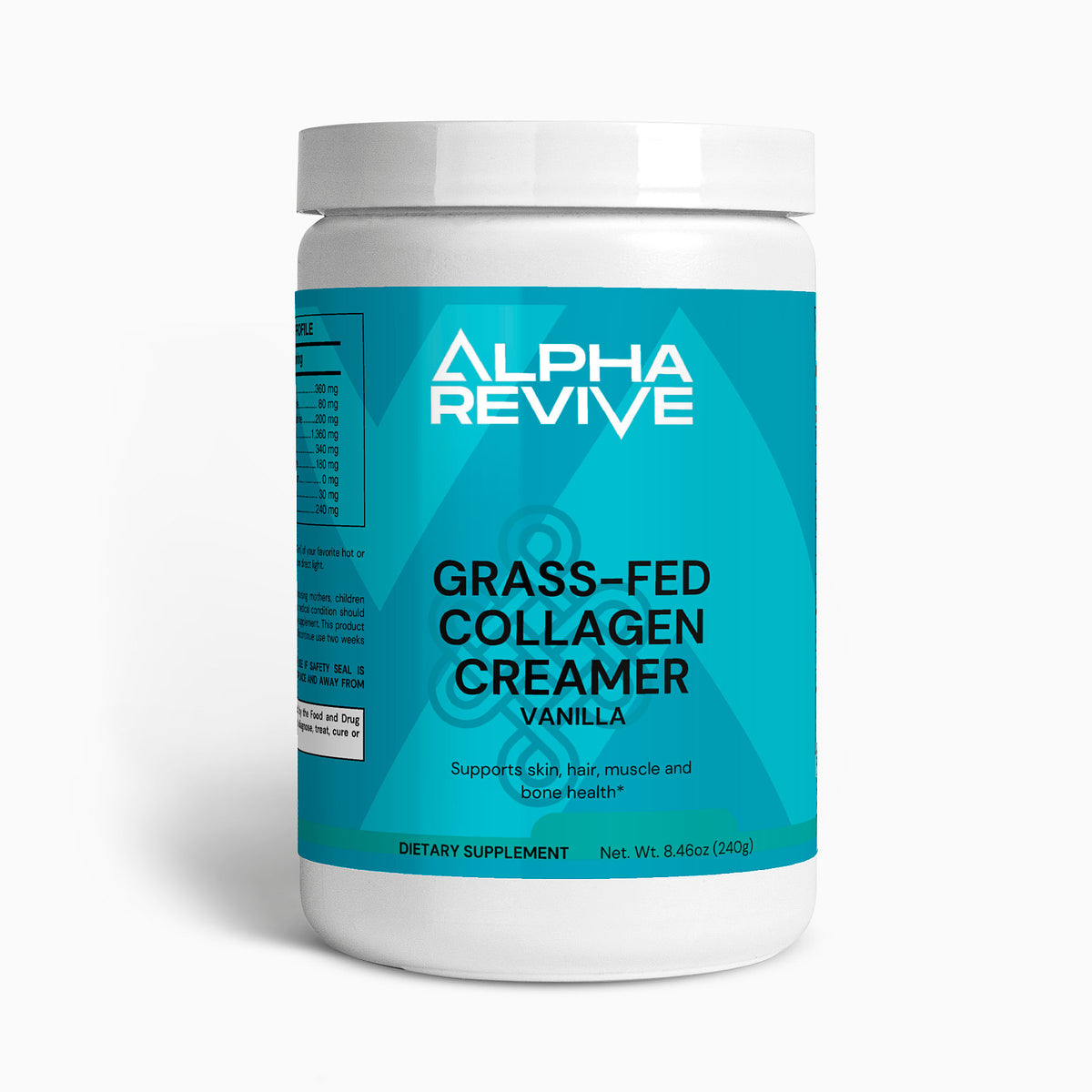 Grass-Fed Collagen Creamer (Vanilla)